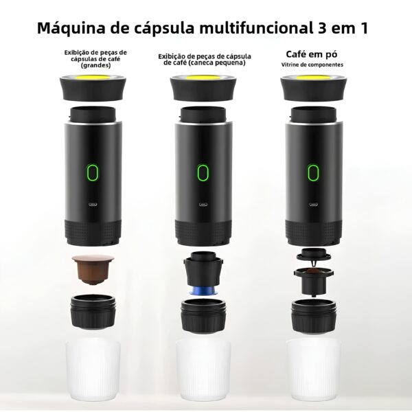 Máquina de Café Portátil 3 em 1 - Imagem 3