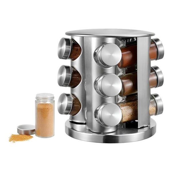 Porta Temperos Inox
