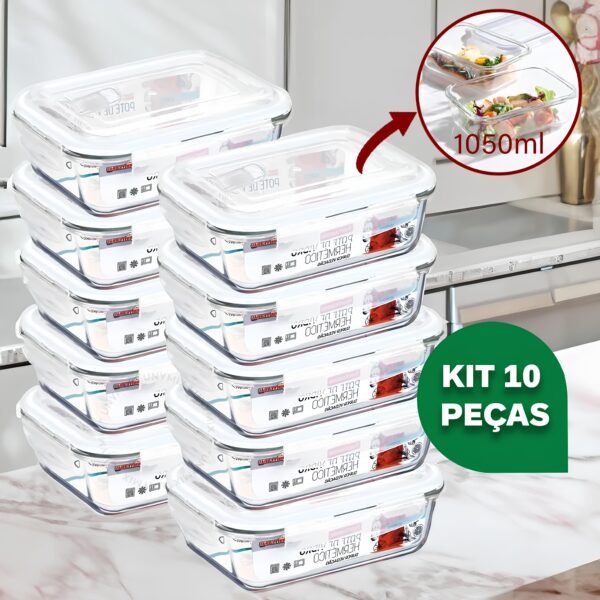 Kit Potes Herméticos