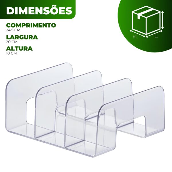 Kit Organizador Acrílico - Imagem 3